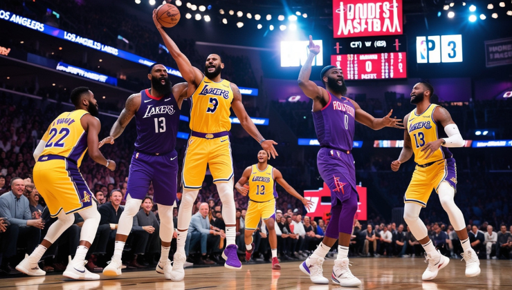 Houston Rockets vs Lakers Match Player Stats Today